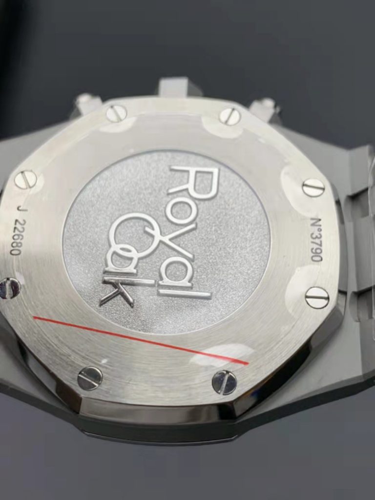 Audemars Piguet Royal Oak Chrono Blue Case Back