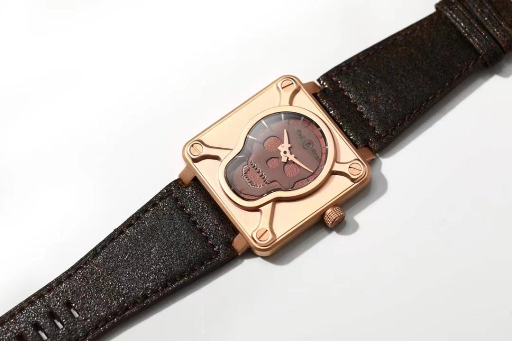 Bell Ross BR01 Bronze Skull Replica