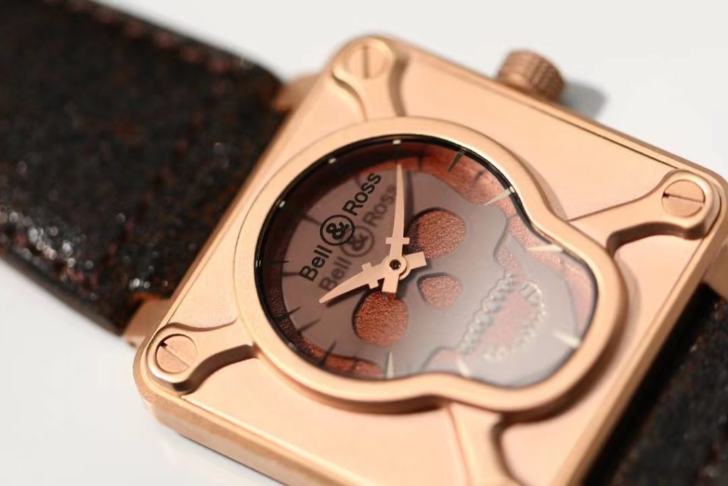 Bell Ross BR01 Skull Crystal