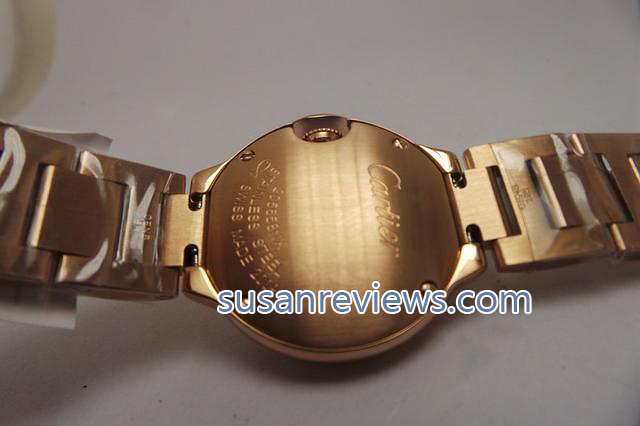 Cartier Ballon Bleu Rose Gold Case Back