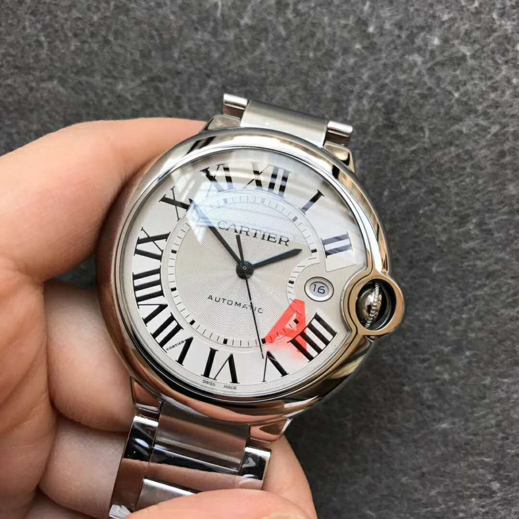 Cartier Ballon Bleu Silver Dial