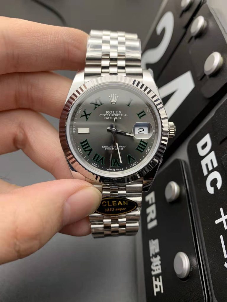 Clean Factory Replica Rolex Datejust II Grey Rome