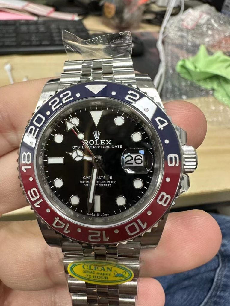 Clean Replica Rolex GMT-Master II Pepsi Jubilee