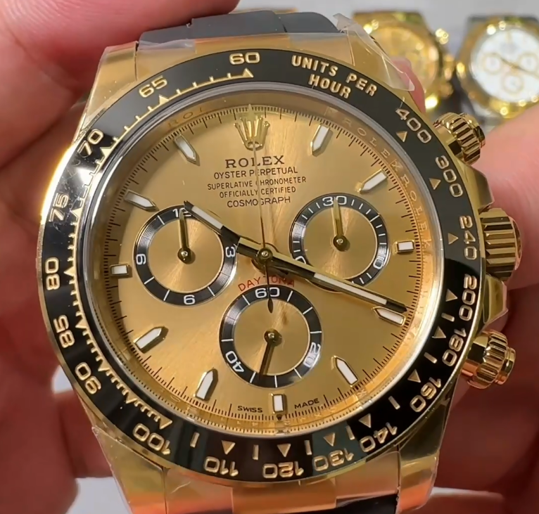 Clean Yellow Gold Dial