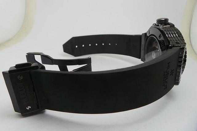 Hublot Black Cavair Black Rubber