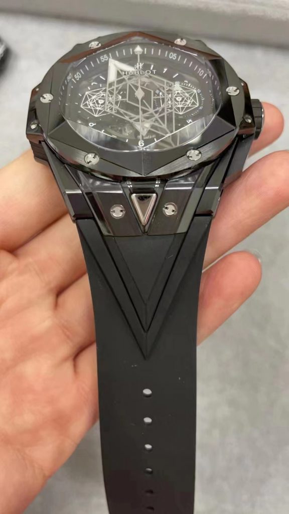Hublot Sang Bleu Black Ceramic