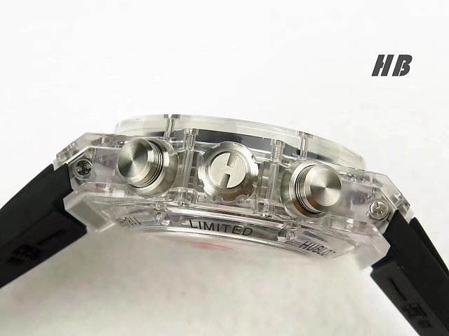 Hublot Unico Sapphire Crown Buttons