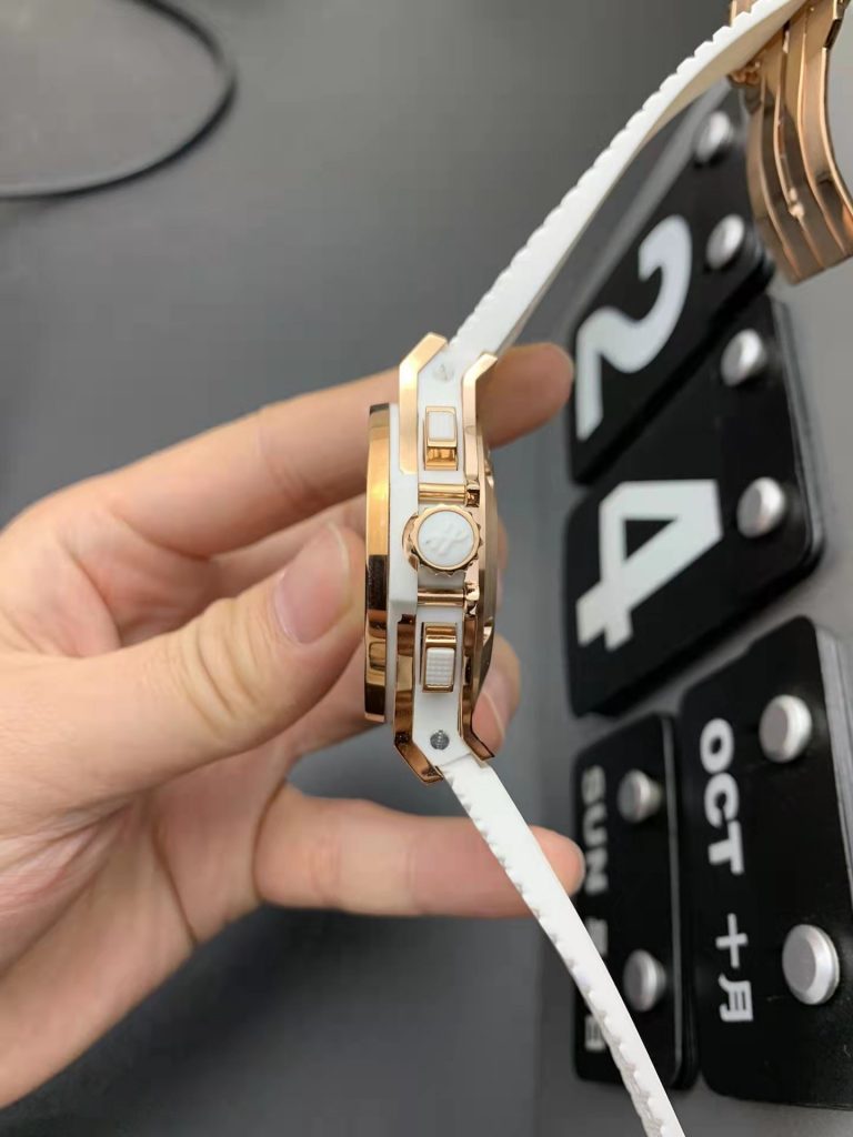 Hublot White Rubber Crown