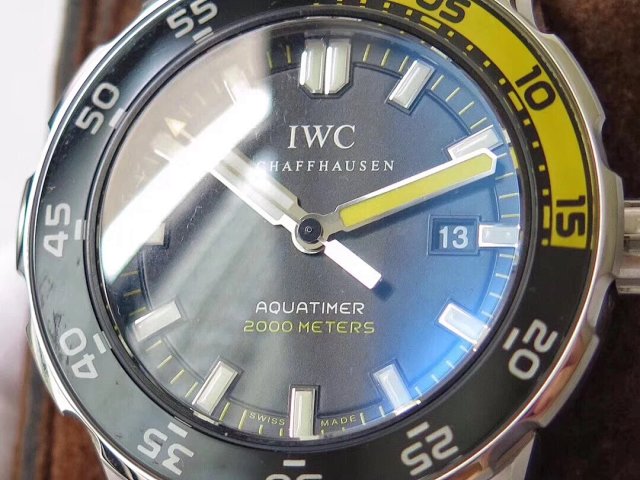 IWC Aquatimer Orange Black Bezel