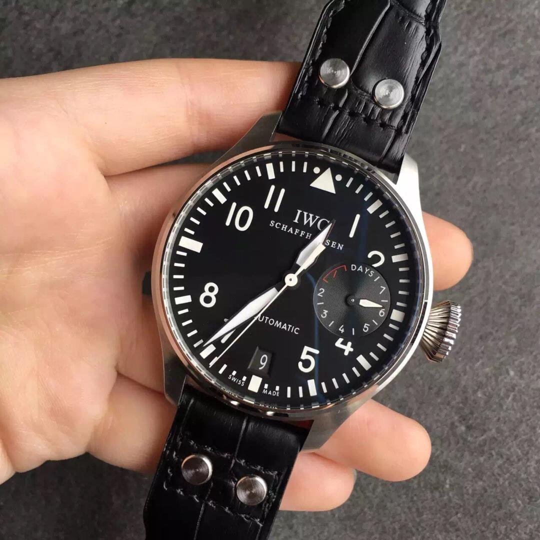 IWC Big Pilot Black Watch Replica