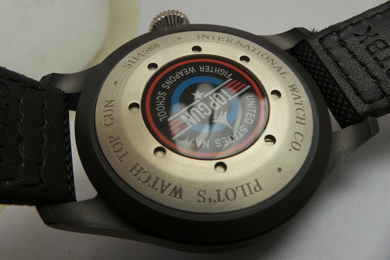 IWC Top Gun Case Back