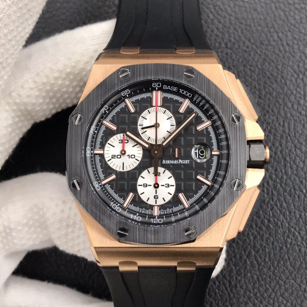 JF Replica Audemars Piguet Royal Oak Offshore Rose Gold