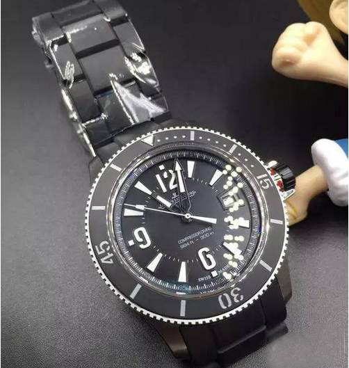 Jaeger LeCoultre Navy Seals Master Compressor Black Dial