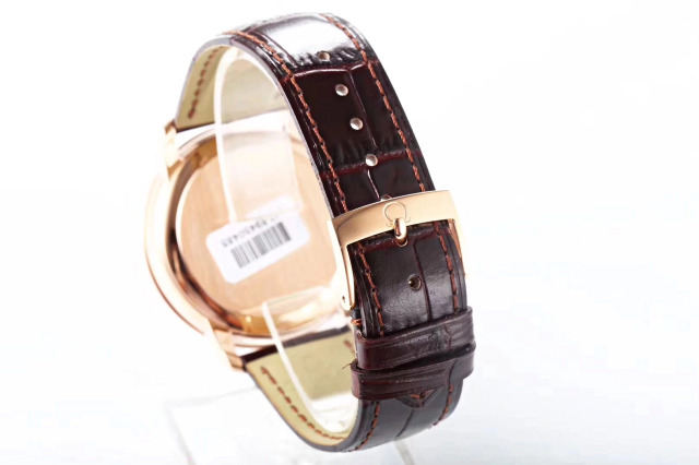 Omega De Ville Brown Leather Band