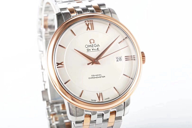 Omega De Ville Rose Gold Bezel