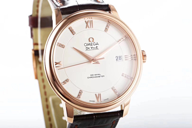 Omega De Ville Rose Gold Case