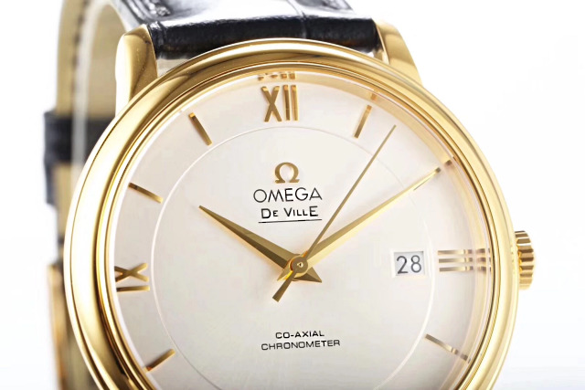 Omega De Ville White Dial