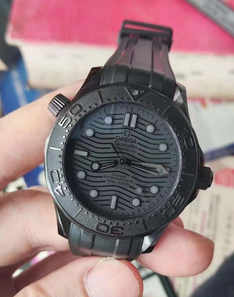 Omega Seamaster 300 Full Black Replica
