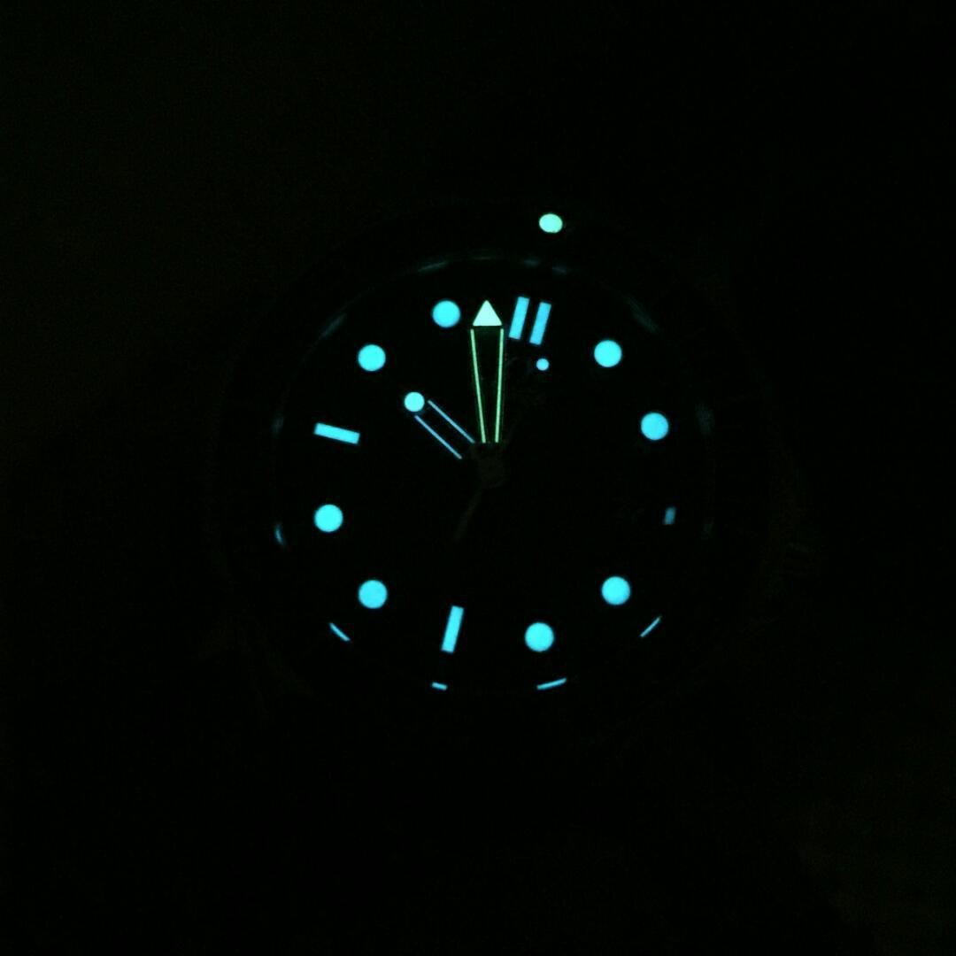 Omega Seamaster Pro 300M Dial Lume