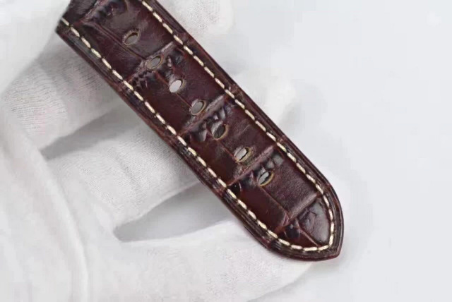 PAM 351 Brown Leather Strap