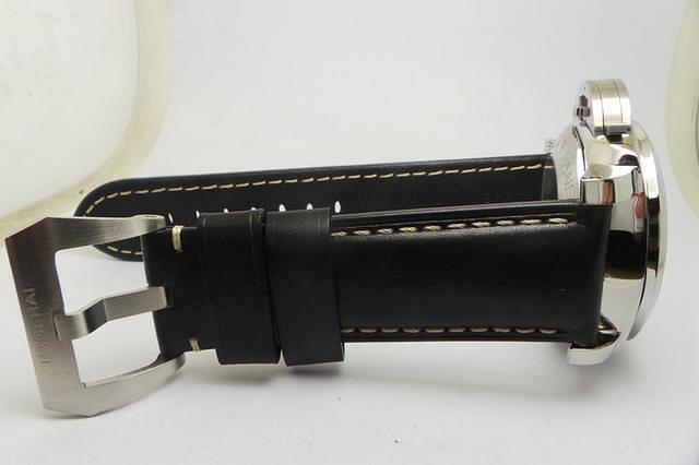 PAM 531 Black Leather Strap