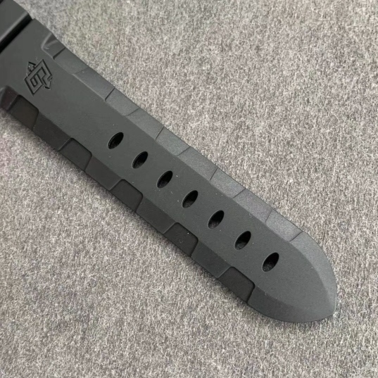 PAM 683 Black Rubber Strap