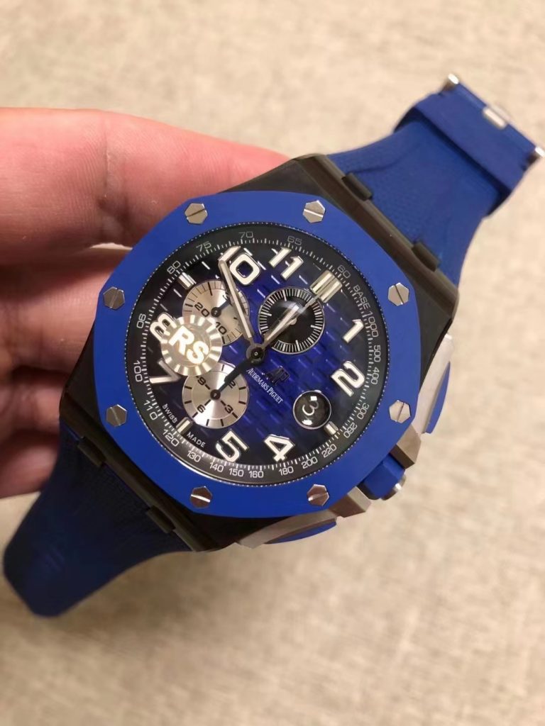 RS Factory Replica Audemars Piguet ROO Chrono Blue