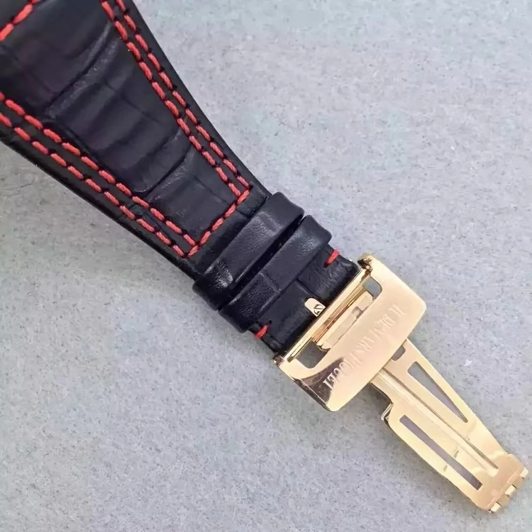 Replica Audemars Piguet Rubens Barrichello III Rose Gold Clasp