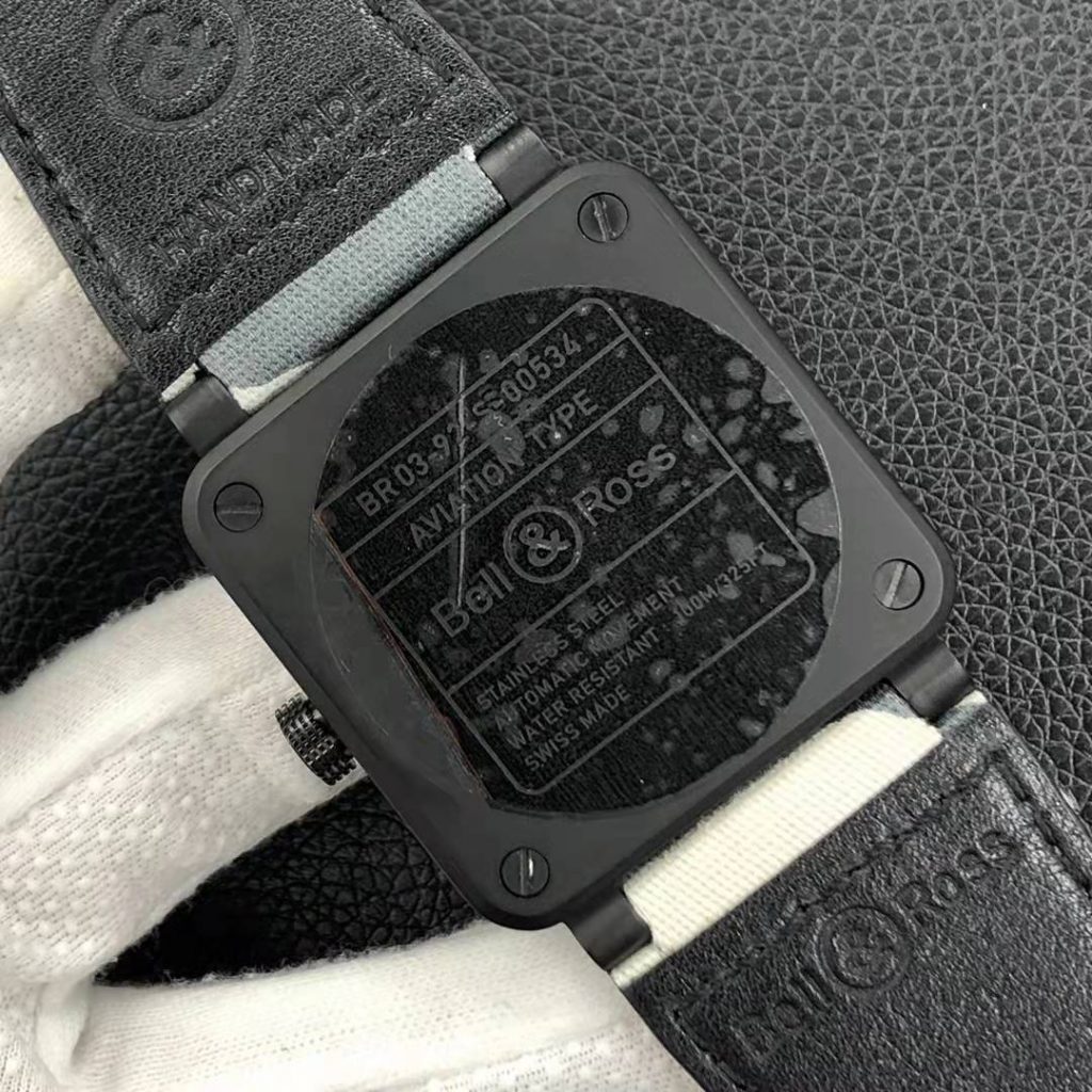 Replica Bell Ross BR03-92 Camo Case Back
