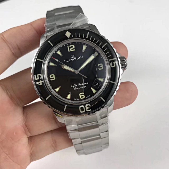 Replica Blancpain Fifty Fathoms Black