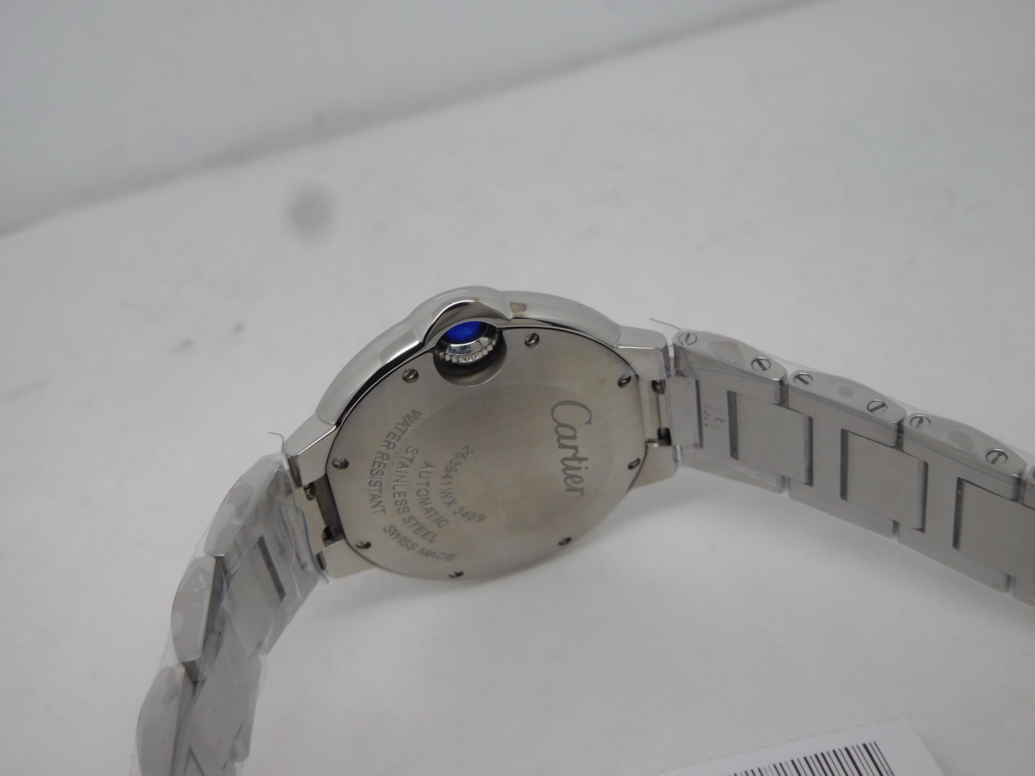 Replica Cartier Ballon Bleu 33mm Sapphire Crown