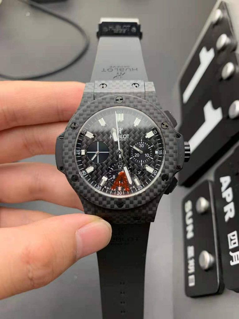 Replica Hublot Carbon Fiber Watch