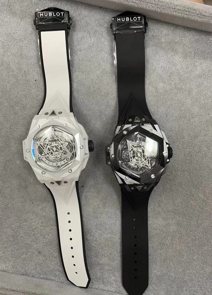 Replica Hublot Sang Bleu Ceramic
