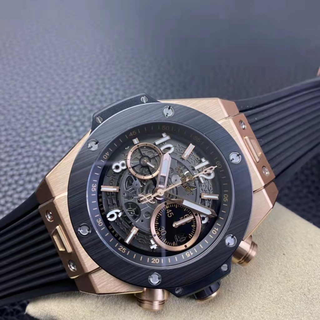 Replica Hublot Unice Skeleton Dial