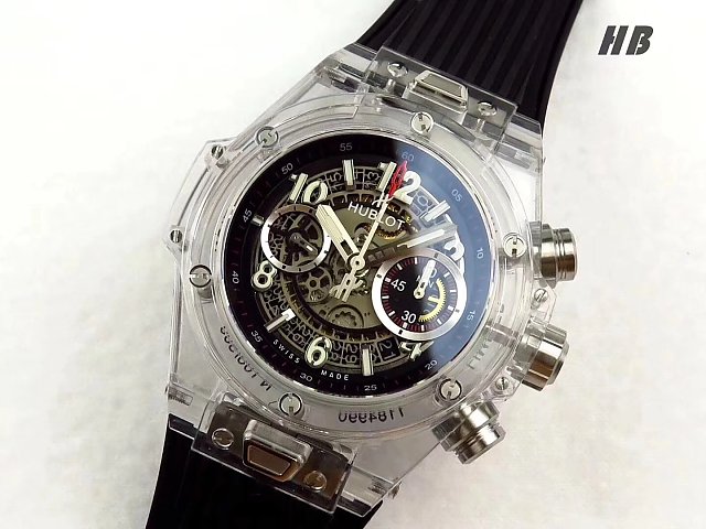 Replica Hublot Unico Transparent