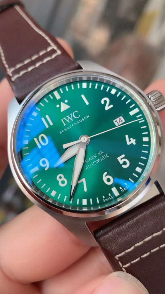 Replica IWC Mark XX Green