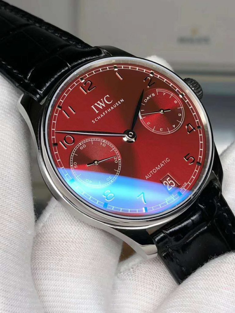 Replica IWC Portuguese 7 Days Red