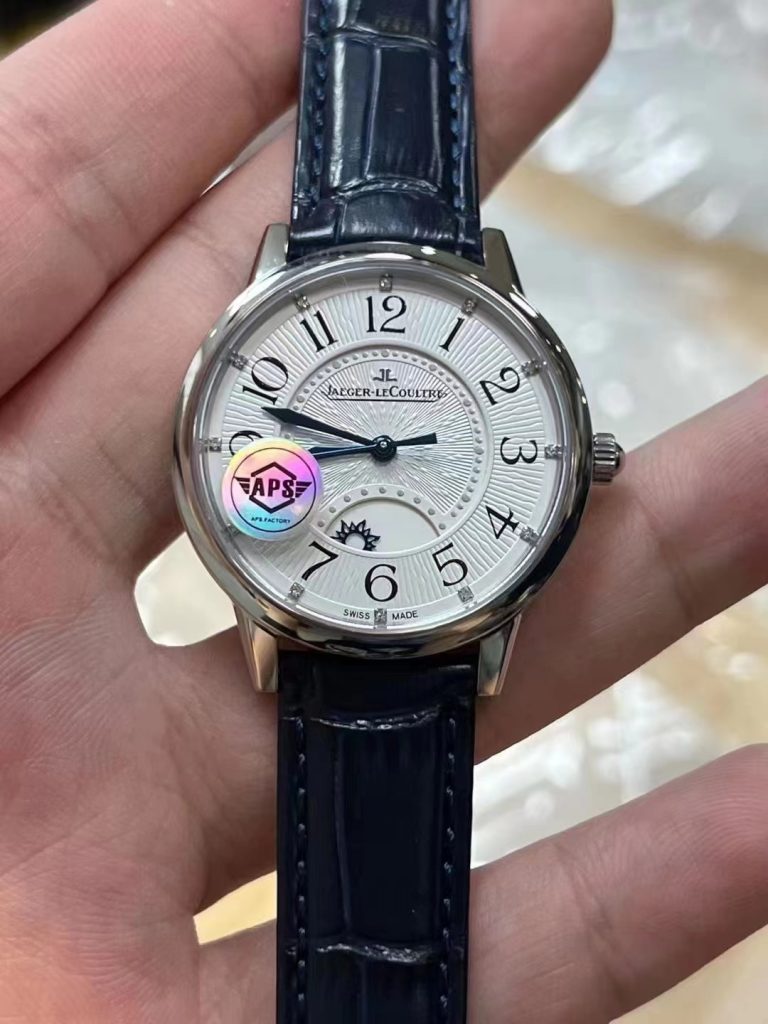 Replica Jaeger LeCoultre Rendez-vous Stainless Steel Blue