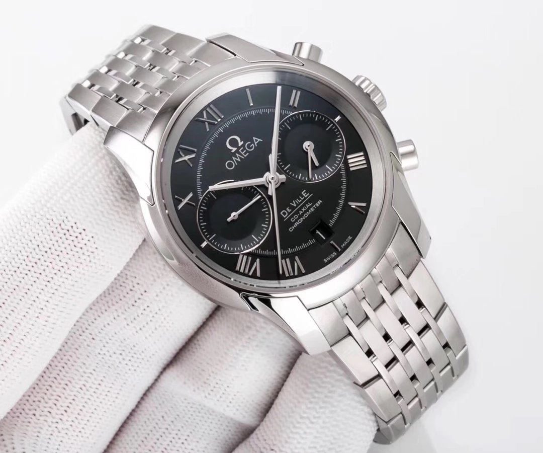 Replica Omega De Ville Stainless Steel Watch