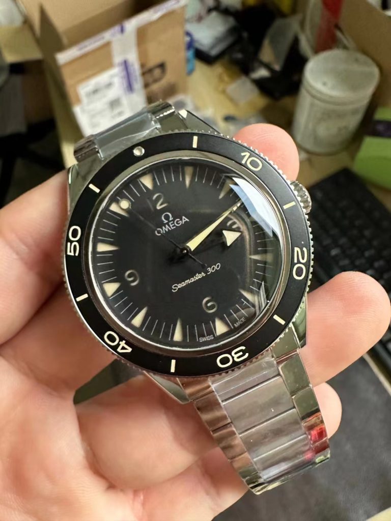 Replica Omega Seamaster 300 Black
