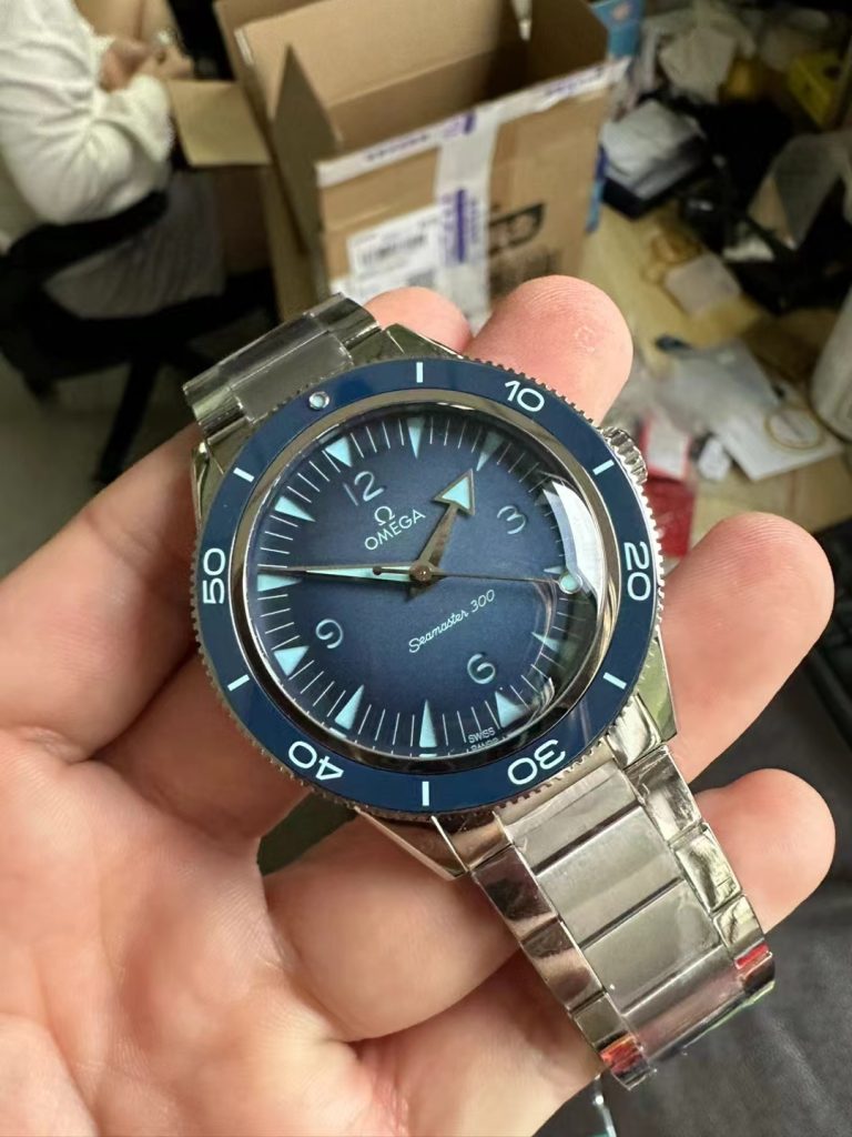 Replica Omega Seamaster 300 Blue Ceramic