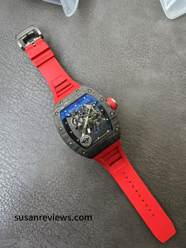 Replica Richard Mille RM055 Red Black
