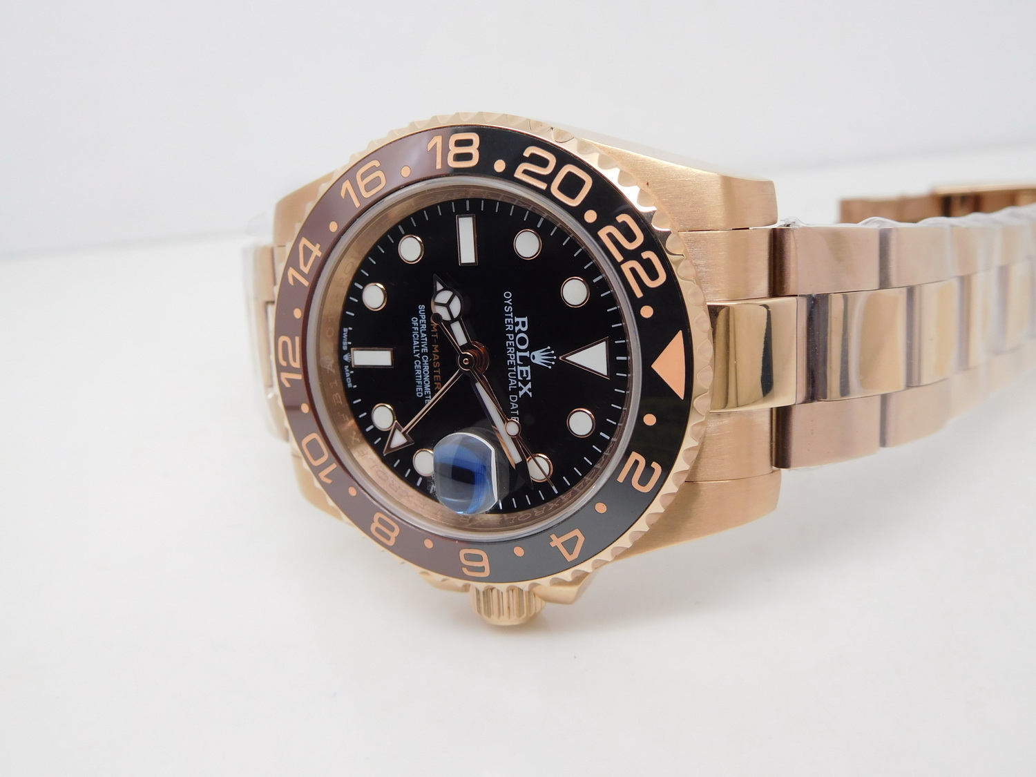 Replica Rolex 126715 Black Brown Bezel