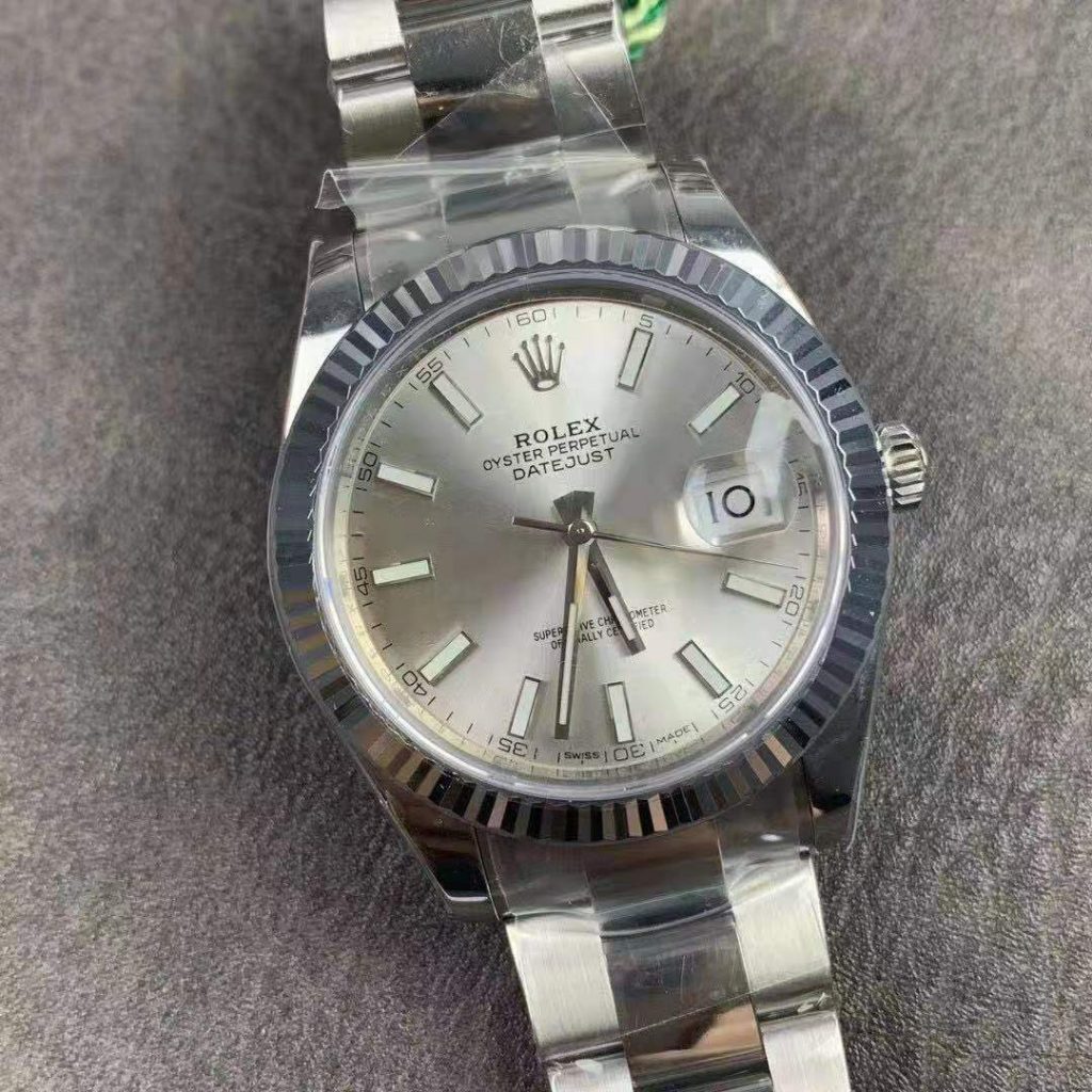 Replica Rolex Datejust 41mm Silver