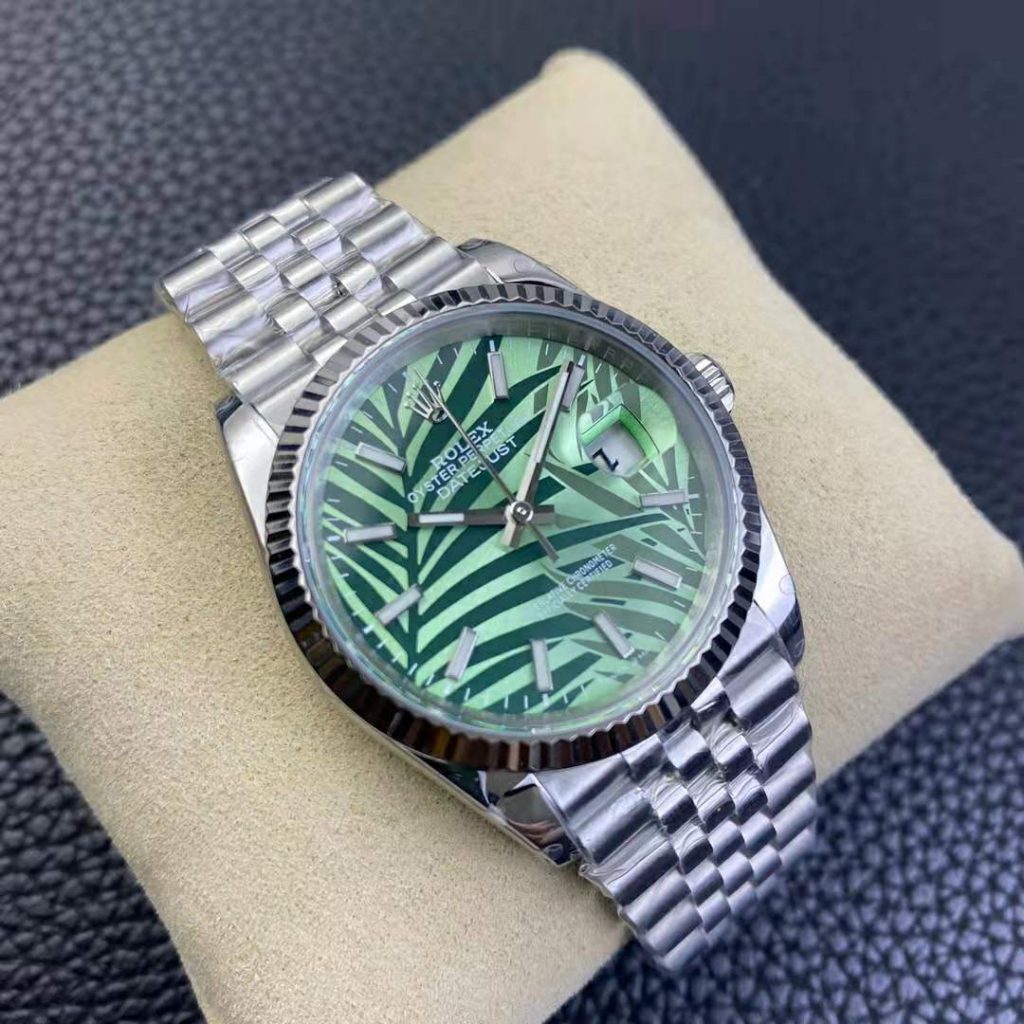 Replica Rolex Datejust Green Leaf