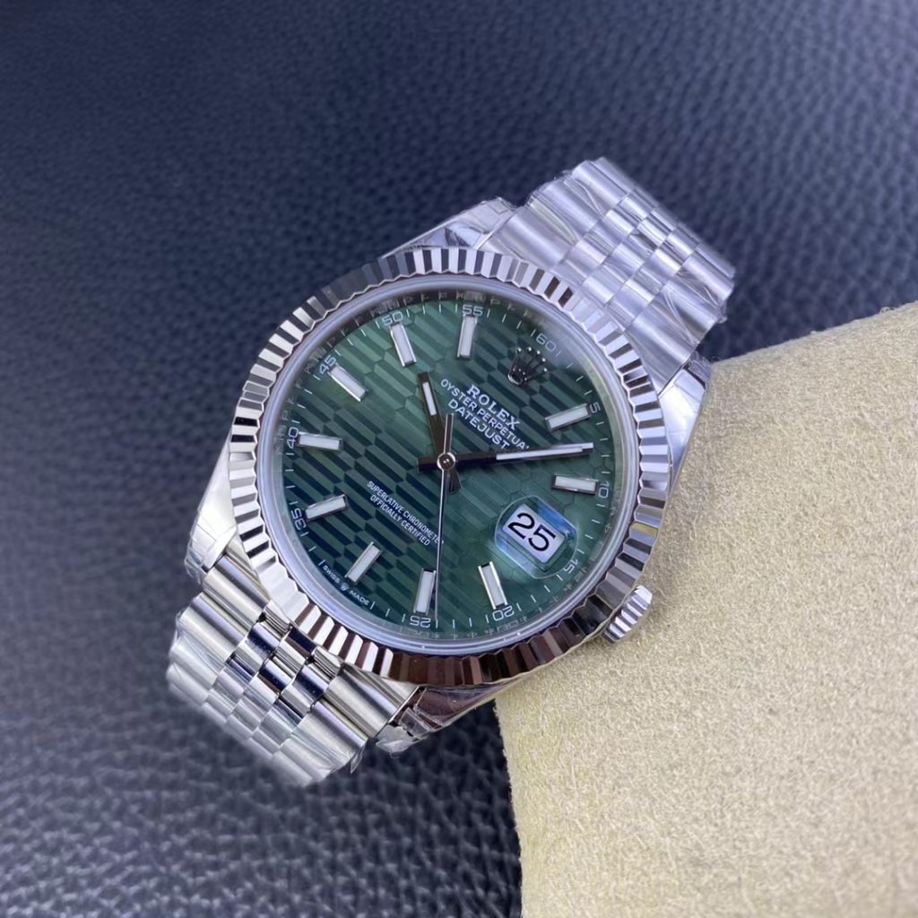 Replica Rolex Datejust II 41mm Green Pattern Dial