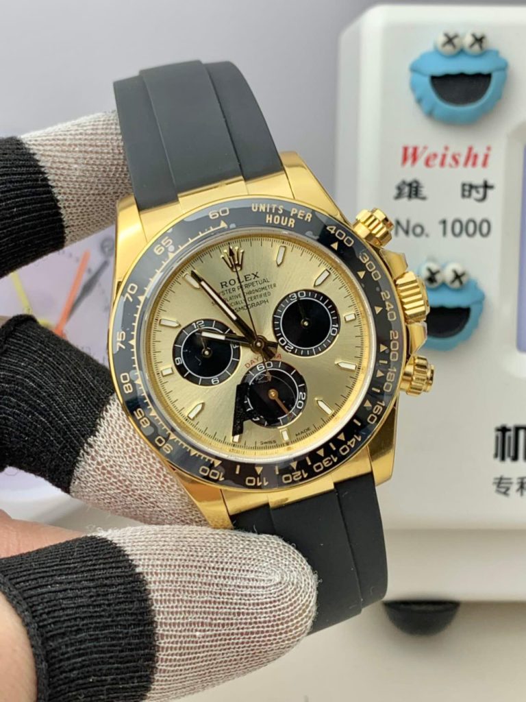 Replica Rolex Daytona 126518 Yellow Gold Dial
