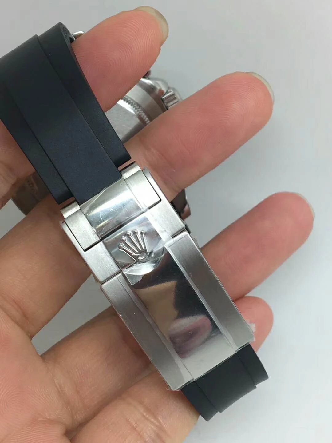 Replica Rolex Daytona Black Rubber Band