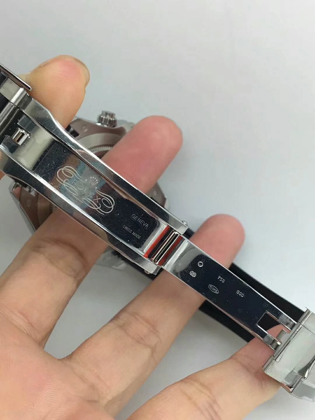 Replica Rolex Daytona Flip Lock Clasp