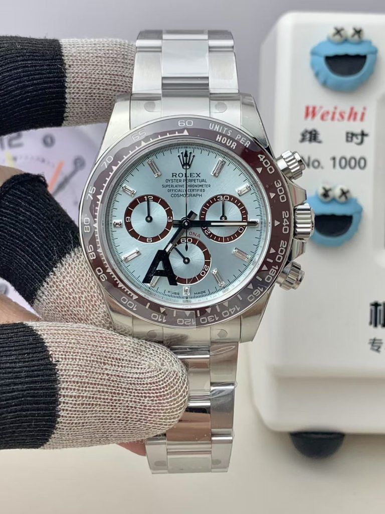 Replica Rolex Daytona Ice Blue Diamond Markers